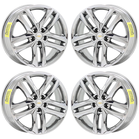 19" Chevrolet Equinox Bright Chrome wheels rims Factory OEM set 5832