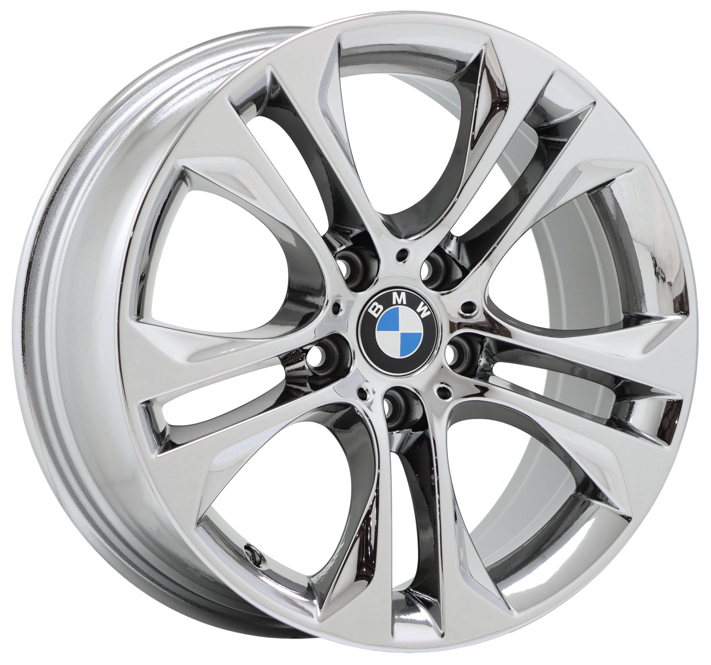 18" BMW X3 X4 Bright Chrome wheels rims Factory OEM set 86099