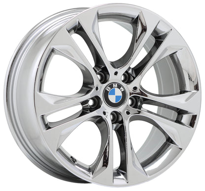 18" BMW X3 X4 Bright Chrome wheels rims Factory OEM set 86099