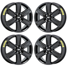 Load image into Gallery viewer, 20&quot; Cadillac SRX XT5 XT6 PVD Black Chrome wheels rims Factory OEM GM set 4 4800
