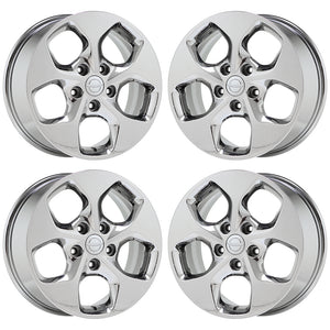 17" Chrysler Pacifica PVD Chrome wheels rims Factory OEM 2018 2019 2020 set 2590
