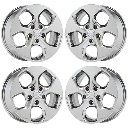 17" Chrysler Pacifica Bright Chrome wheels rims Factory OEM set 2590