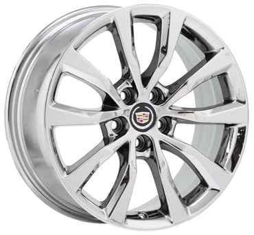 19" Cadillac XTS Sedan Bright Chrome wheels rims Factory OEM GM set 4729
