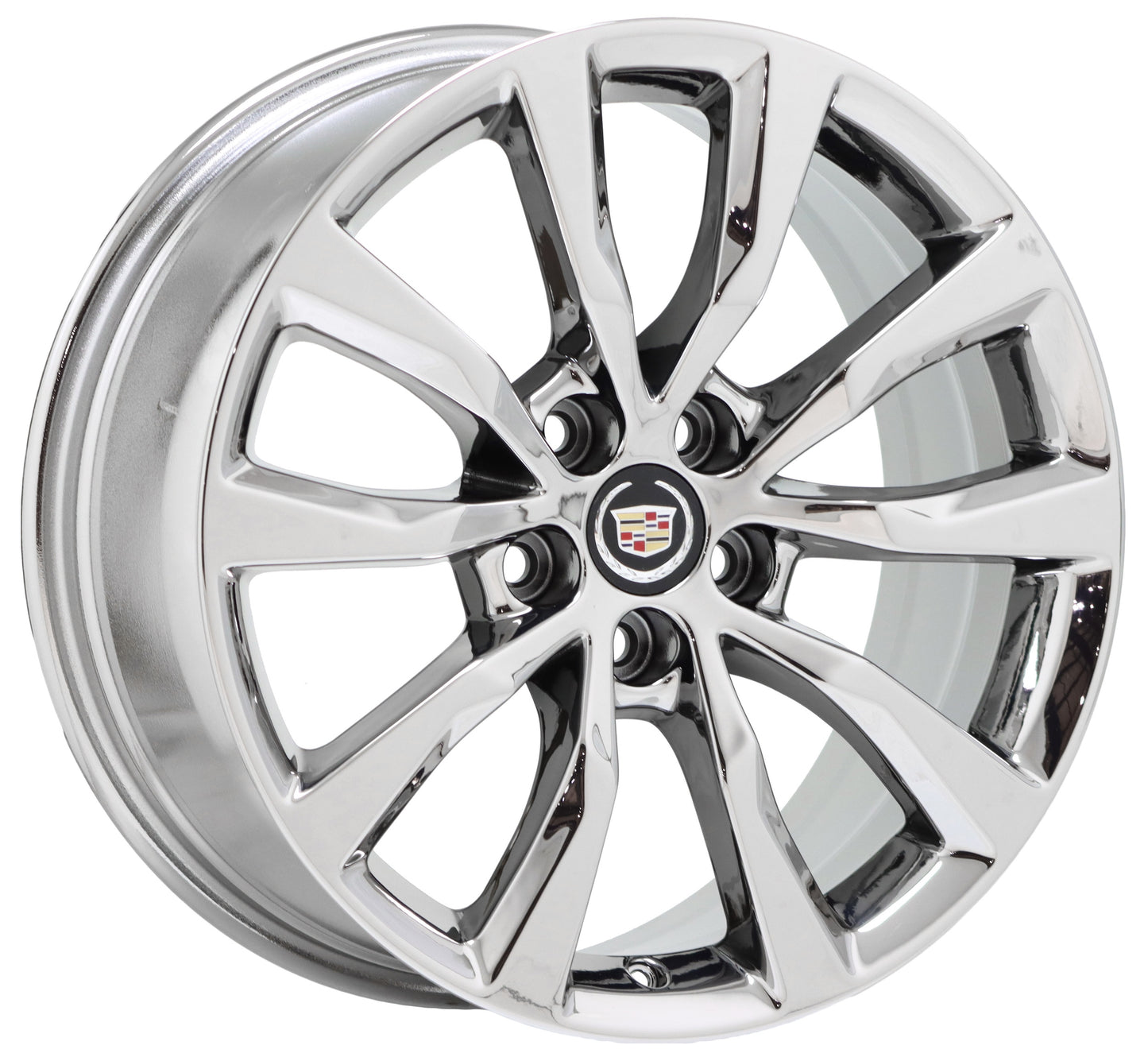 19" Cadillac XTS Sedan Bright Chrome wheels rims Factory OEM GM set 4729