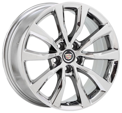 19" Cadillac XTS Sedan Bright Chrome wheels rims Factory OEM GM set 4729