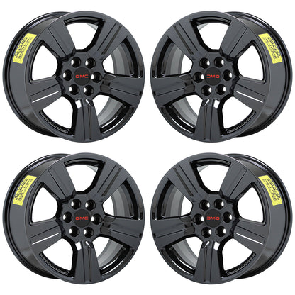 18" GMC Canyon Black Chrome wheels rims Factory OEM set 5673