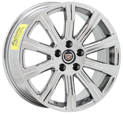 18x8" Cadillac ATS Sedan Bright Chrome wheels rims Factory OEM set 4705