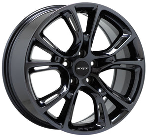 EXCHANGE 20x10 Jeep Grand Cherokee SRT Black Chrome Wheels Factory OEM 9113