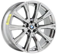 Load image into Gallery viewer, 22x9.5 BMW X7 PVD Chrome wheels rims Factory OEM 86534 G07 STYLE 758
