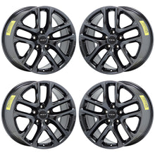 Load image into Gallery viewer, 20&quot; Dodge Durango SRT Black Chrome wheels rims Factory OEM set 2664 EXCHANGE
