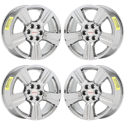 18" GMC Canyon Truck Bright Chrome wheels rims Factory OEM set 5673 EXCHANGE