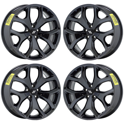 20" Charger Challenger RT Black Chrome wheels Factory OEM set 2523 EXCHANGE