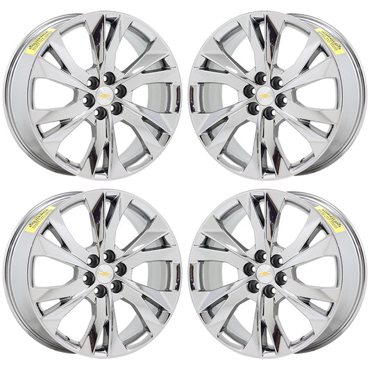21" Chevrolet Blazer Bright Chrome wheels rims Factory OEM GM set 5938