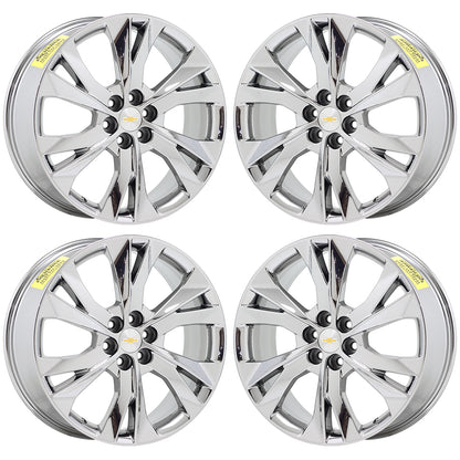 21" Chevrolet Blazer Bright Chrome wheels rims Factory OEM GM set 5938