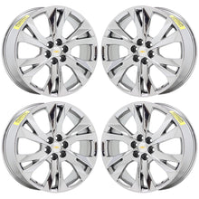 Load image into Gallery viewer, 21&quot; Chevrolet Blazer Bright Chrome wheels rims Factory OEM GM set 5938
