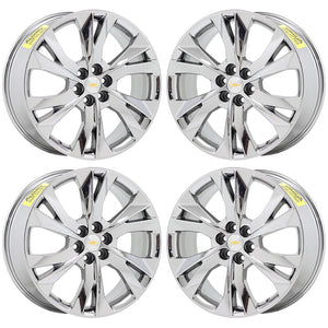 21" Chevrolet Blazer Bright Chrome wheels rims Factory OEM GM set 5938