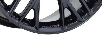 19x10" 20x12" Corvette Z06 C7 Black Chrome wheels OEM set 5734 5740 EXCHANGE