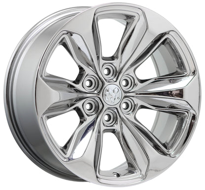 20" Dodge Ram 1500 Bright Chrome wheels rims Factory OEM set 2681 EXCHANGE