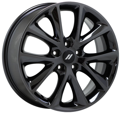 20" Dodge Durango Black Chrome wheels rims Factory OEM set 4 2496 EXCHANGE