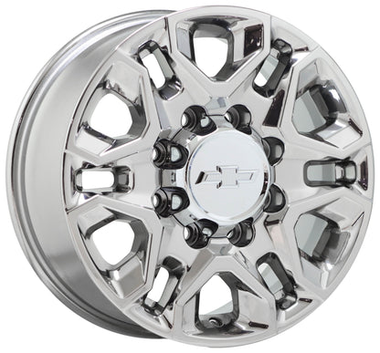 18" Silverado 2500 3500 Bright Chrome wheels rims Factory OEM set 4 5959