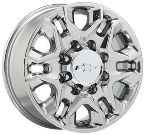 18" Silverado 2500 3500 PVD Chrome wheels rims Factory OEM 2020 2021 set 4 5959