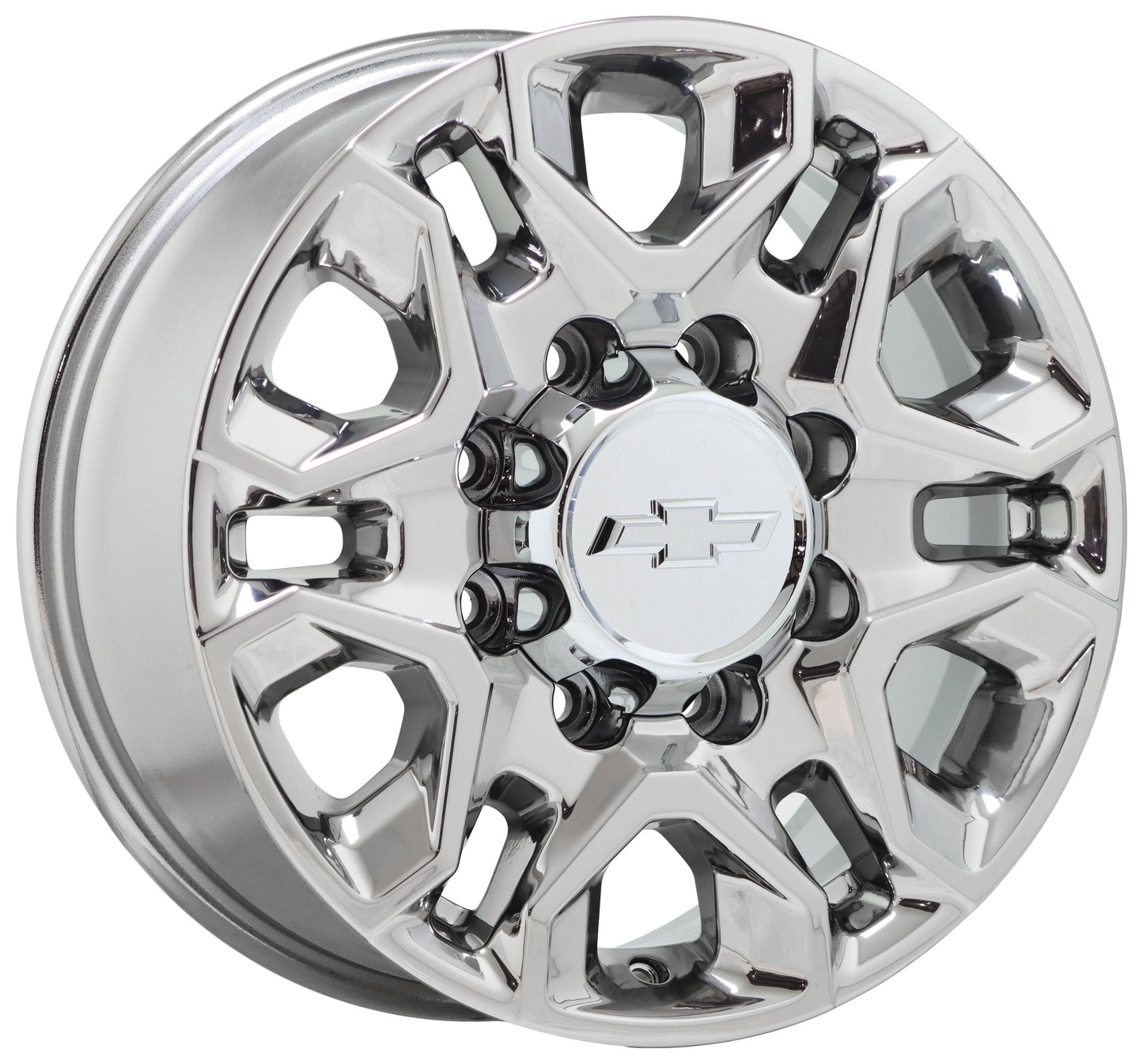 18" Silverado 2500 3500 Bright Chrome wheels rims Factory OEM set 5959 EXCHANGE