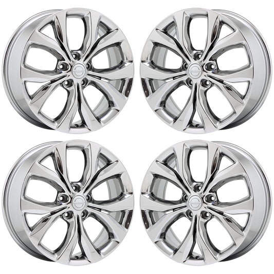 20" Chrysler Pacifica Bright Chrome wheels rims Factory OEM 2596