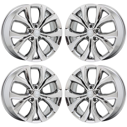 20" Chrysler Pacifica Bright Chrome wheels rims Factory OEM 2596 EXCHANGE