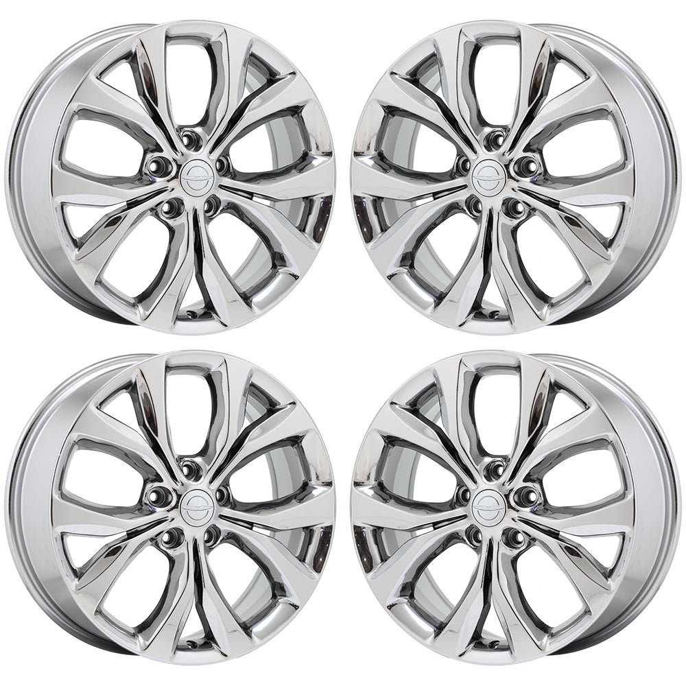 20" Chrysler Pacifica Bright Chrome wheels rims Factory OEM 2596 EXCHANGE