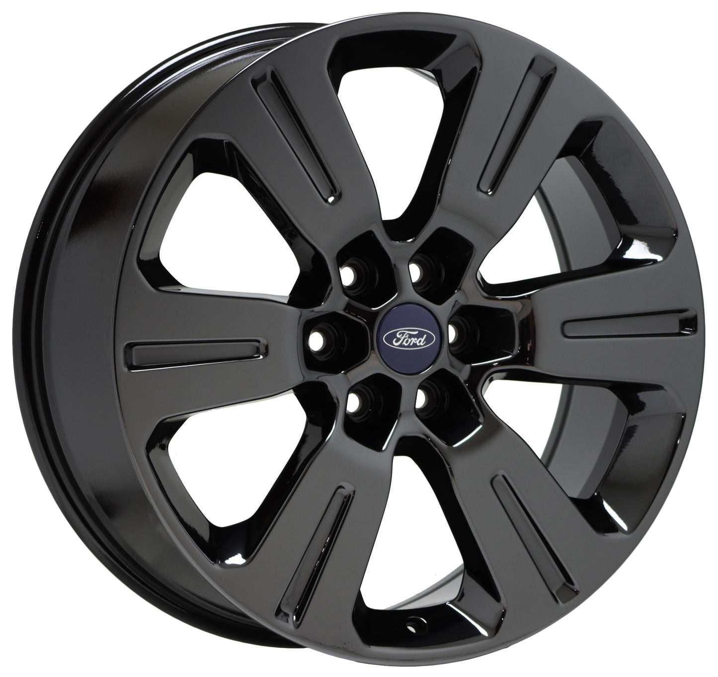 22" Ford F150 Truck Black Chrome wheels rims Factory OEM set 4 10064