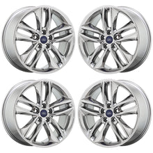 Load image into Gallery viewer, EXCHANGE 18&quot; Ford Edge Chrome wheels rims Factory OEM set 10043
