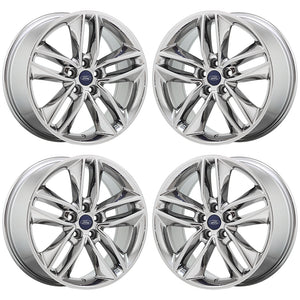 EXCHANGE 18" Ford Edge Chrome wheels rims Factory OEM set 10043