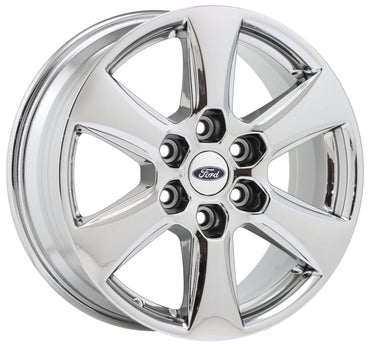 18" Ford F150 Truck Bright Chrome wheels rims Factory OEM set 10168