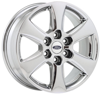 18" Ford F150 Truck Bright Chrome wheel rim Factory OEM single 10168 EXCHANGE