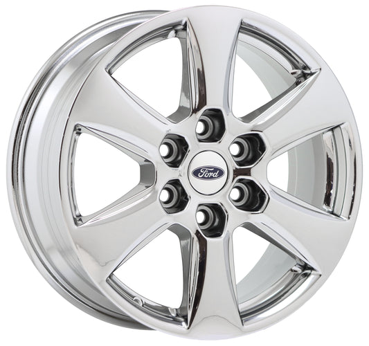 18" Ford F150 Truck Bright Chrome wheel rim Factory OEM single 10168 EXCHANGE