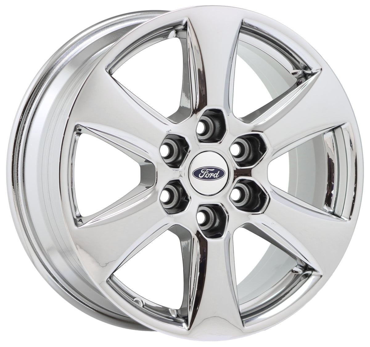 18" Ford F150 Truck Bright Chrome wheel rim Factory OEM single 10168 EXCHANGE