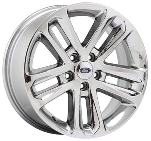 18" Ford Explorer PVD Chrome wheels rims Factory OEM set 4 3859