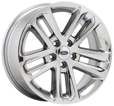 18" Ford Explorer Bright Chrome wheels rims Factory OEM set 3859