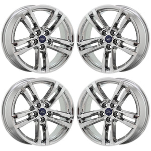 18" Ford Explorer PVD Chrome wheels rims Factory OEM 2020 2021 set 4 10266