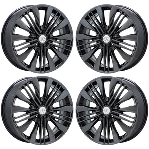 EXCHANGE 20" Infiniti QX60 PVD Black Chrome wheels rims OEM set 4 73810
