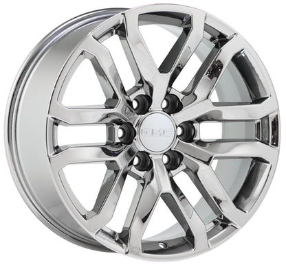 20" GMC Sierra Yukon 1500 Bright Chrome wheels rims set 5924 EXCHANGE