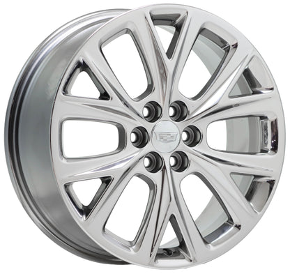 20" Cadillac XT5 XT6 Bright Chrome wheels rims Factory OEM GM set 4835 EXCHANGE