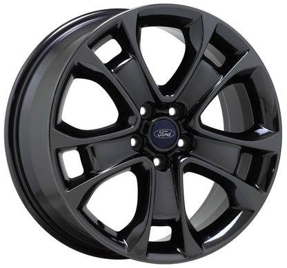 18" Ford Escape Black Chrome wheels rims Factory OEM set 3946 EXCHANGE