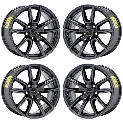20" Dodge Durango SRT Black Chrome wheels rims Factory OEM set 2626