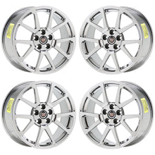 Load image into Gallery viewer, EXCHANGE 19x9 19x9.5 Cadillac CTS-V Sedan PVD Chrome Wheels Rims OEM set 4 4649
