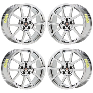 EXCHANGE 19x9 19x9.5 Cadillac CTS-V Sedan PVD Chrome Wheels Rims OEM set 4 4649