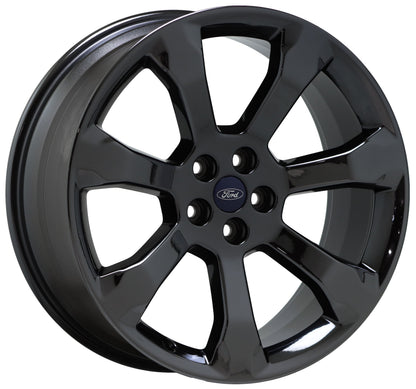 21" Ford Explorer ST Black Chrome wheels rims Factory OEM set 10271