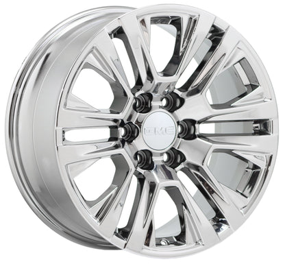 20" GMC Sierra Yukon 1500 Bright Chrome wheels rims Factory OEM 5917 EXCHANGE