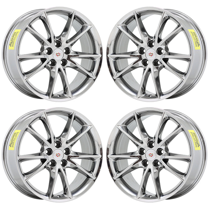 Cadillac Premium Factory OEM Wheels Rims Stock Replacement Chrome Black ...
