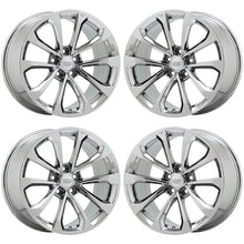 Load image into Gallery viewer, 18&quot; Cadillac ATS-V Coupe Bright Chrome wheels Factory OEM GM 4766 4768 EXCHANGE
